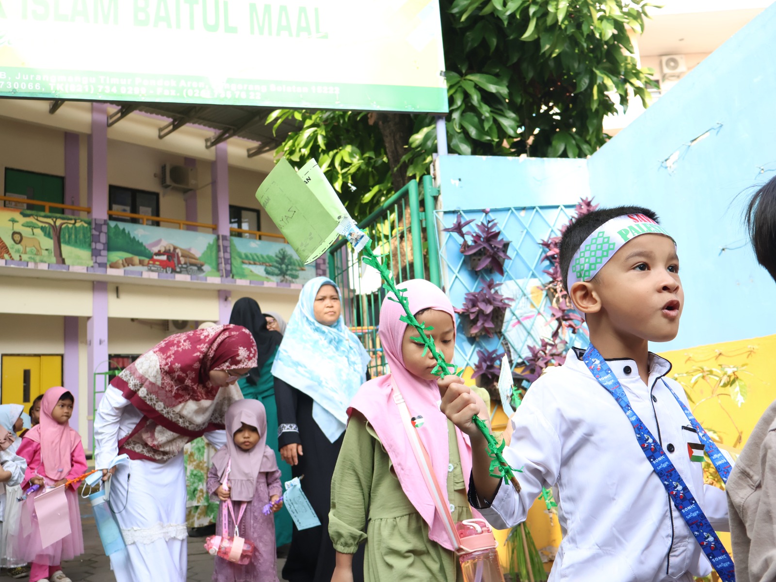 Semarak Pawai Ramadhan RA Baitul Maal: Anak-Anak Sambut Bulan Suci dengan Kegembiraan